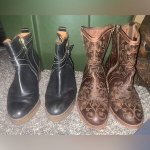 Bundle of Boots woman size 37